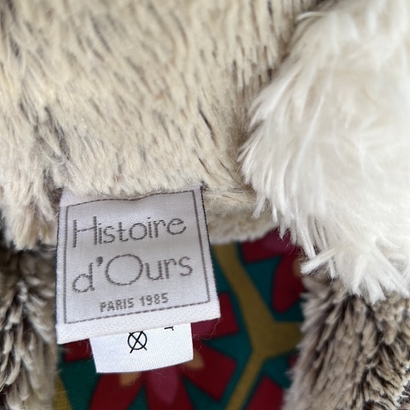 Historie d’Ours Paris Stuffed Lapin / Rabbit 70cm Beige - Picture 9 of 12